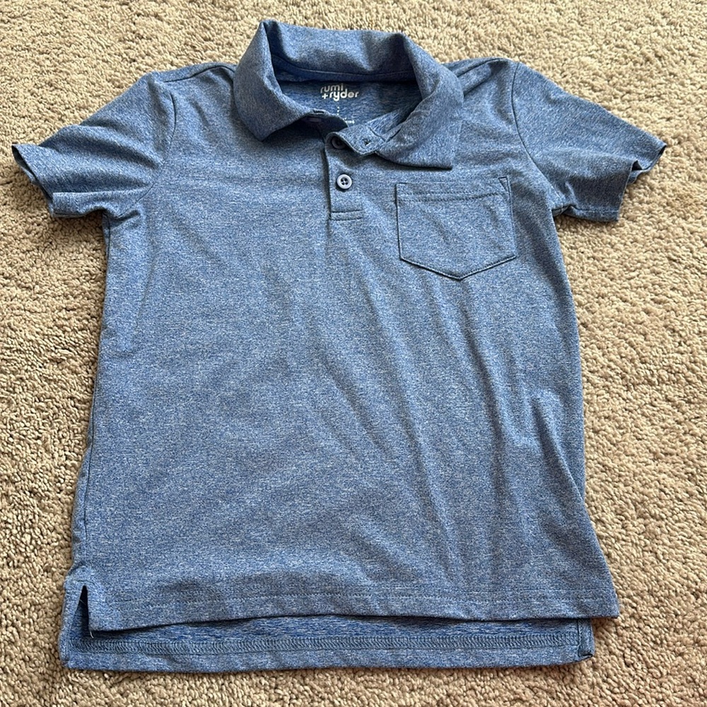 Rumi + Ryder XS (4-5) boys polo